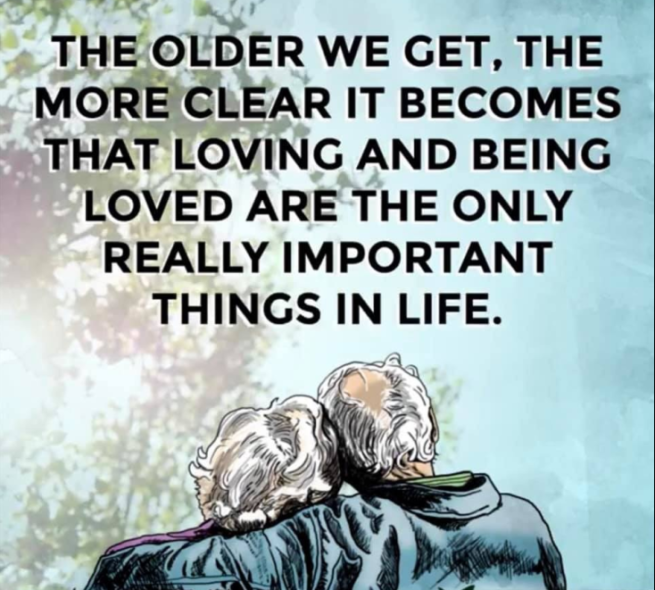 The Clarity We Get As We're Getting Older - Connie Hertz