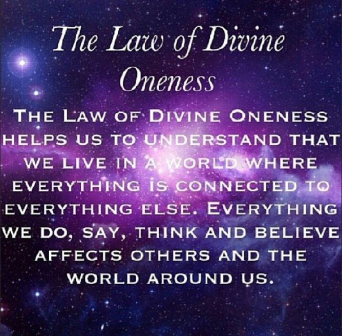 We Are All Connected. Be Aware Of The Law Of Divine Oneness - Connie Hertz